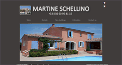 Desktop Screenshot of martine-schellino.com